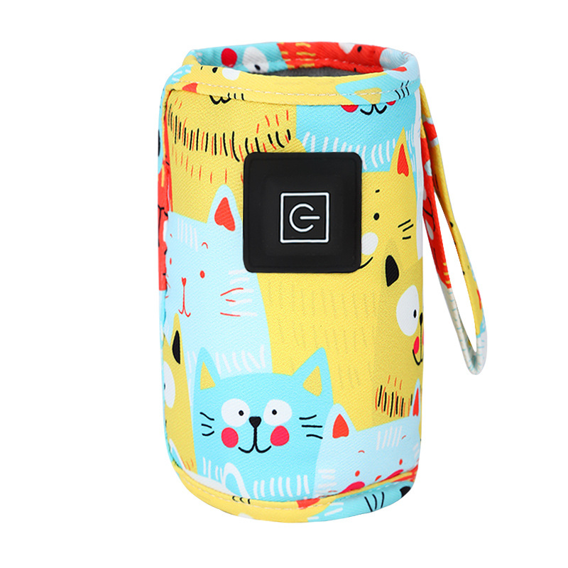 Cartoon Milk Warmer Cover Thre - Baby Puree Pouch ulasan dan harga