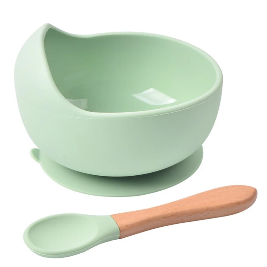 High Quality Spill-Proof Silic - Baby Food Dinner ulasan dan harga