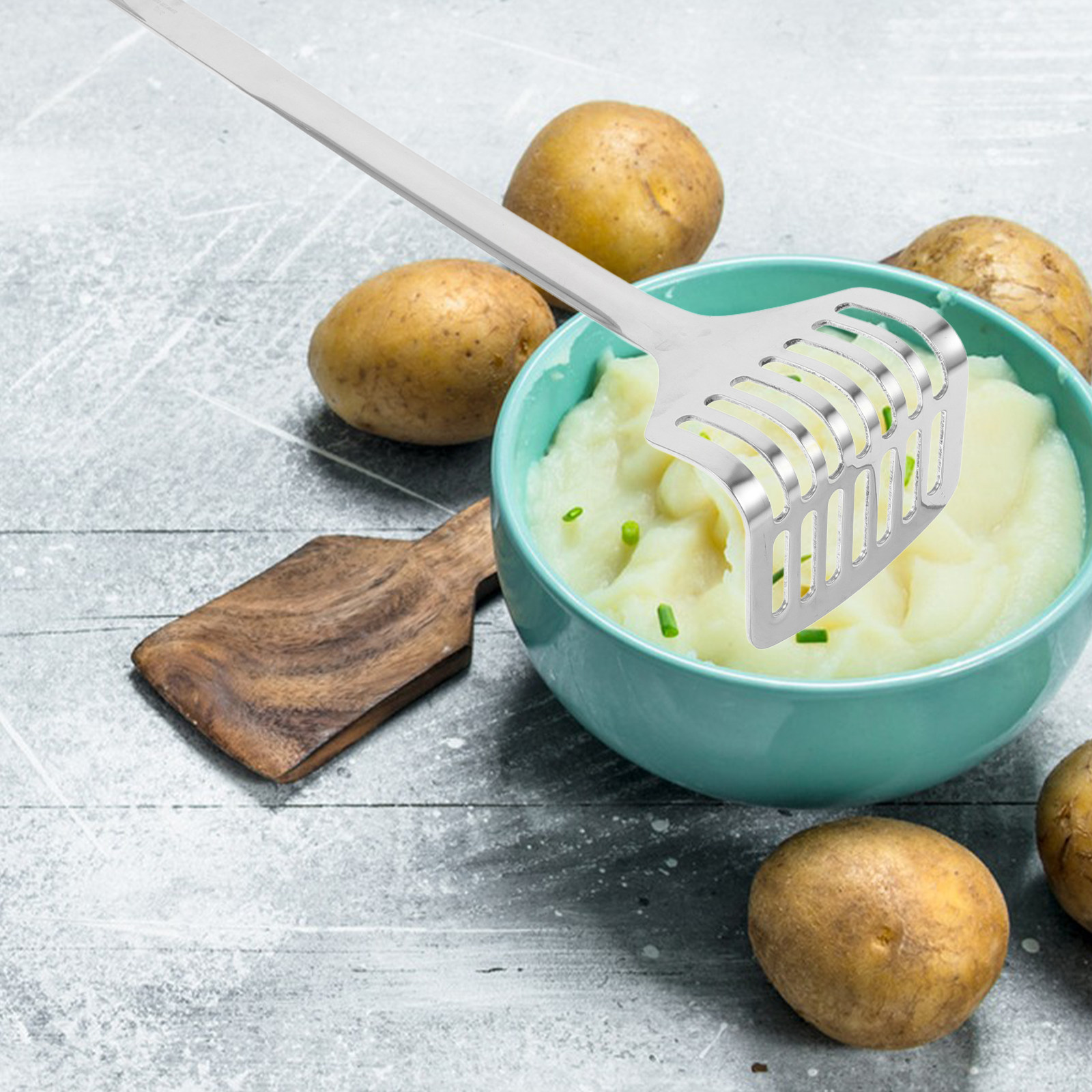 Potato Ricer Stainless Steel H - Baby Food With Avocado ulasan dan harga