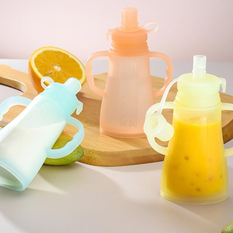 Portable Leakproof Silicone Ba - Baby Puree Pouch ulasan dan harga