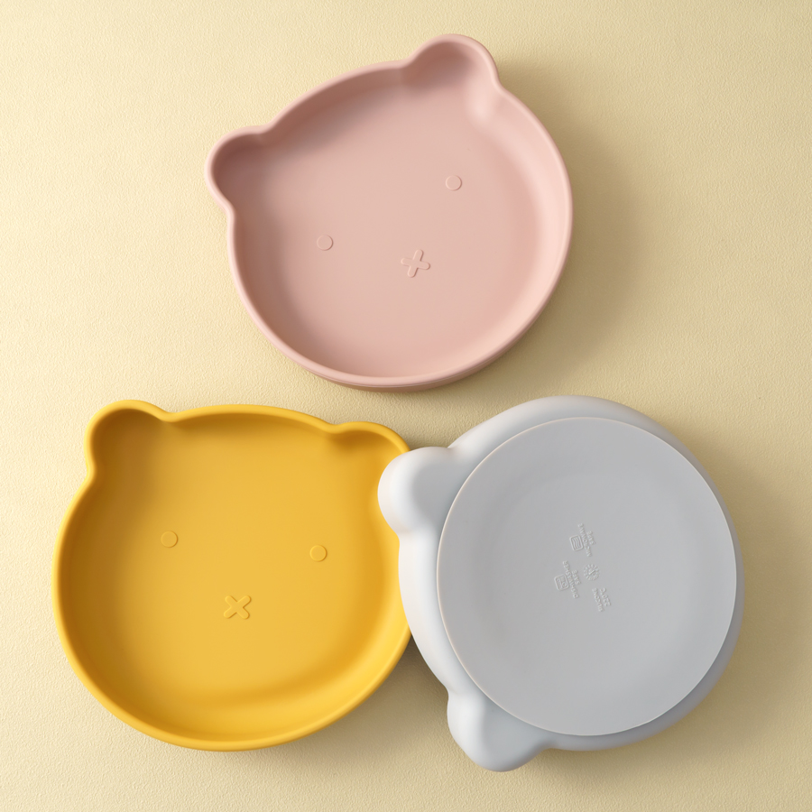 1PC Silicone Baby Dishes Sucti - Baby Food Dinner ulasan dan harga