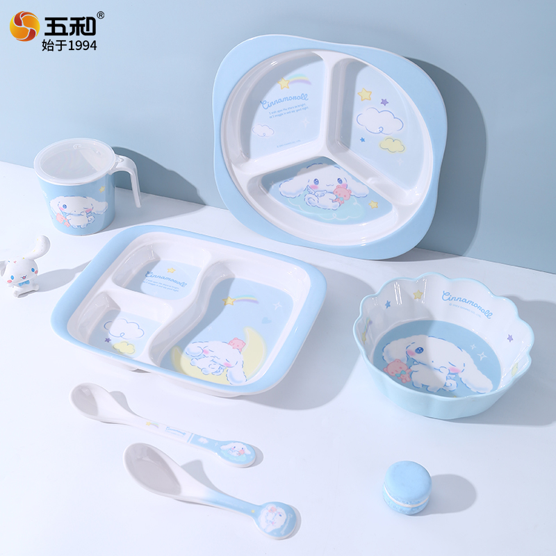 For Sanrio Tableware Anti Scal - Baby Food Dinner ulasan dan harga