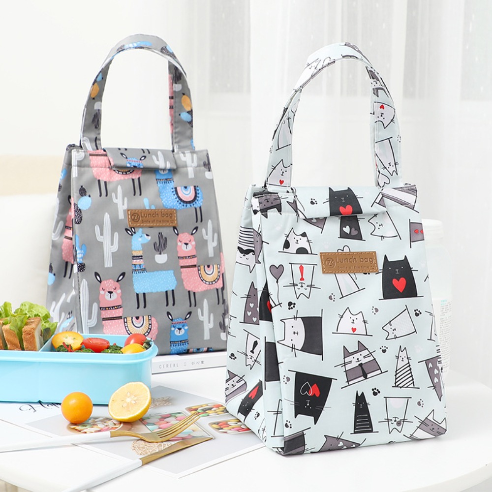 Oxford Cloth Insulated Lunch B - Baby Food Zip Lock Bag ulasan dan harga