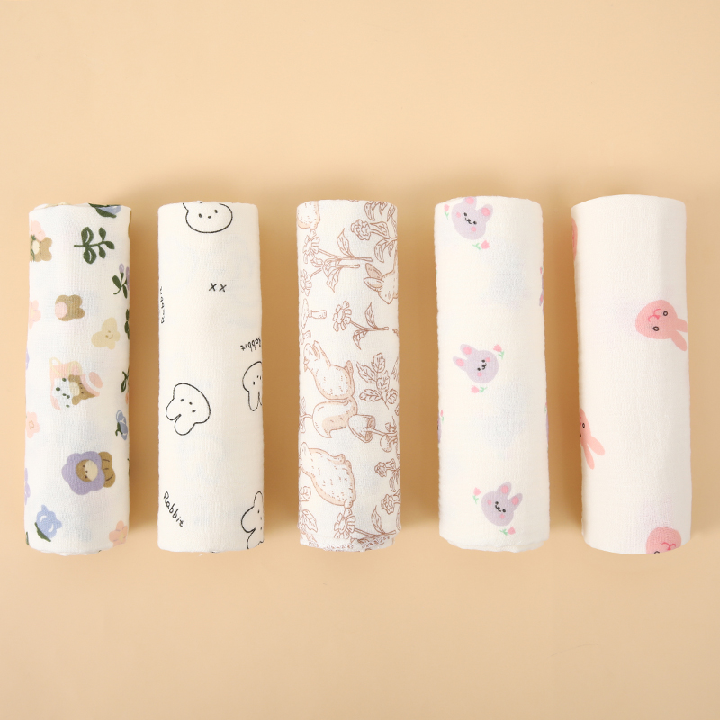 1 Piece of Baby Muslin Swaddle - Baby Puree Pouch ulasan dan harga