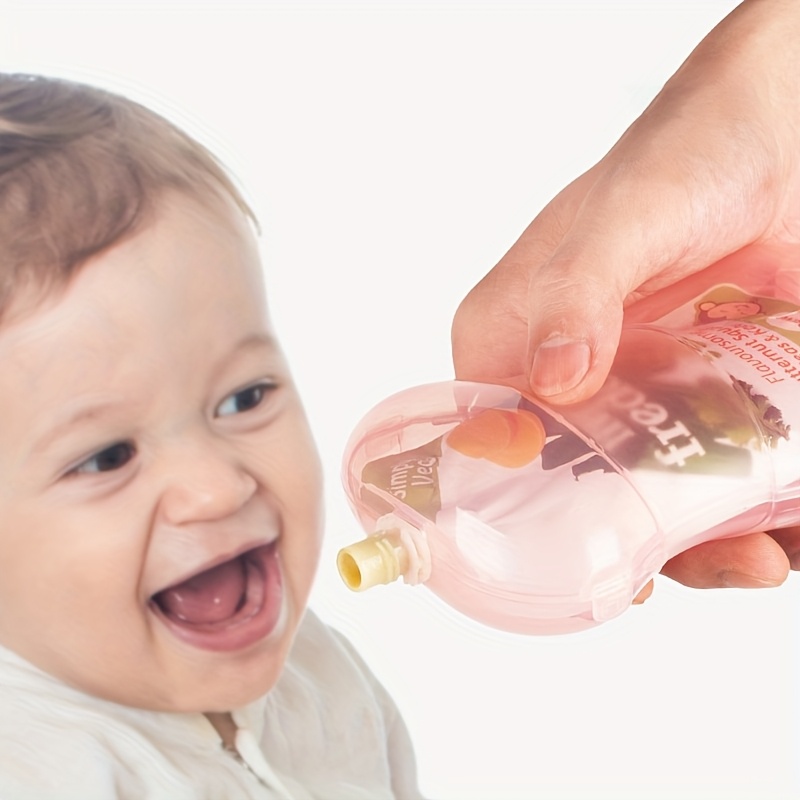 Anti Squeeze Baby Food Pouch H - Baby Puree Pouch ulasan dan harga