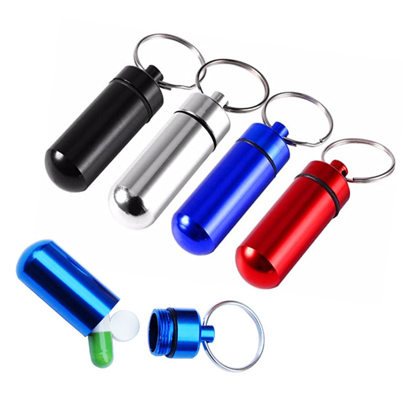 4PCS Waterproof Aluminum Pill  - First Food Jar ulasan dan harga