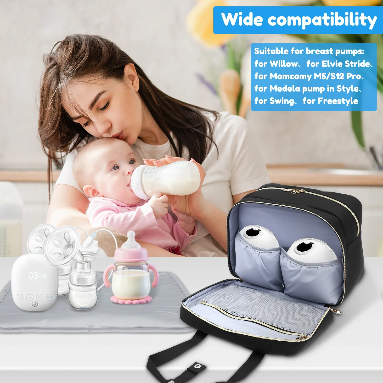 Breast Pump Storage Bag with I - Baby Food Zip Lock Bag ulasan dan harga
