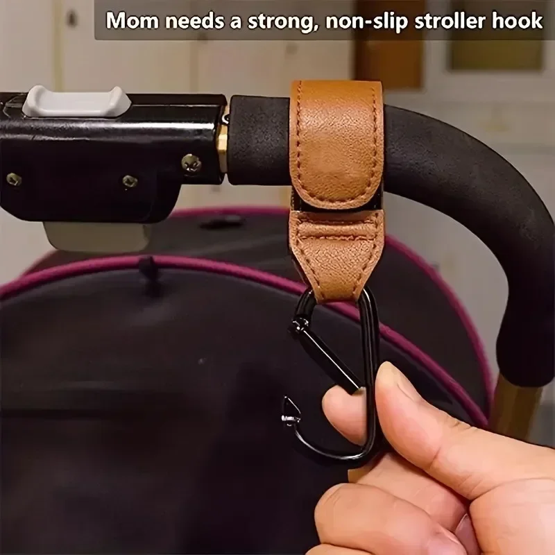 Baby Stroller Hook Fashion PU  - Baby Puree Pouch ulasan dan harga
