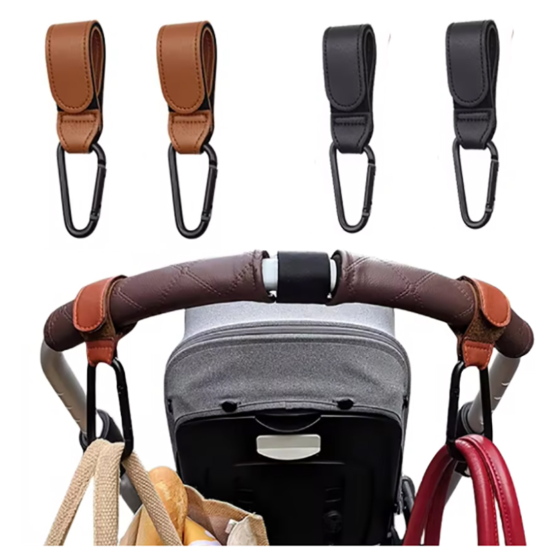 Baby Stroller Hook Fashion PU  - Baby Puree Pouch ulasan dan harga