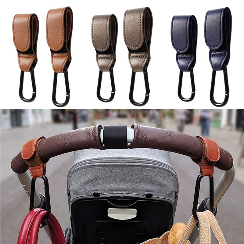Baby Stroller Hook Fashion PU  - Baby Puree Pouch ulasan dan harga