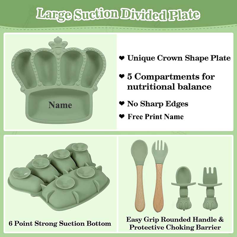Personalized Name Baby Feeding - Baby Food Dinner ulasan dan harga