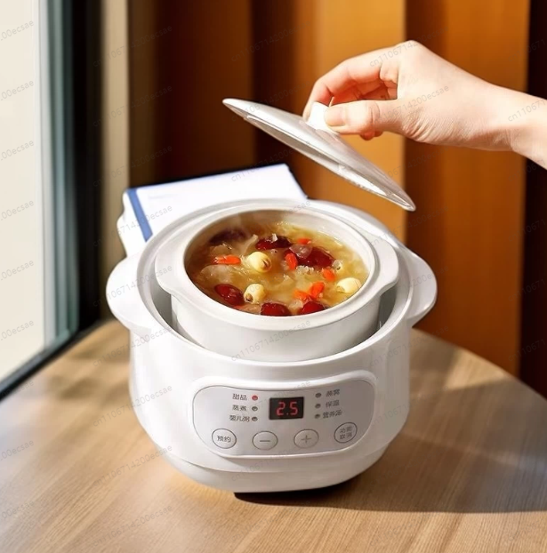 Baby Electric Porridge Pot Cer - Baby Food Maker Baby Safe ulasan dan harga