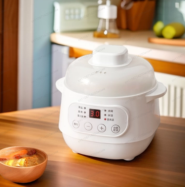 Baby Electric Porridge Pot Cer - Baby Food Maker Baby Safe ulasan dan harga