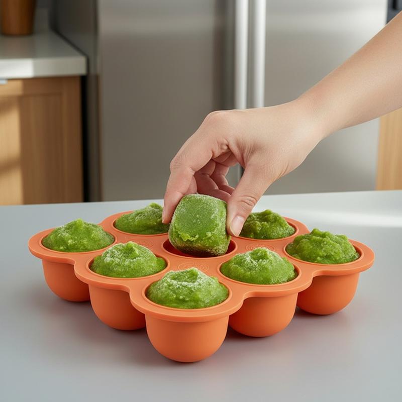 Baby Food Silicone Container 9 - Baby Kitchen Food ulasan dan harga