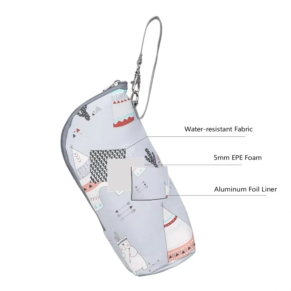 Baby Bottle Insulation Bag Uni - Baby Food Zip Lock Bag ulasan dan harga