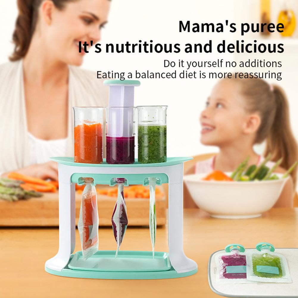 Fruit Puree Pouch Filler Baby  - Baby Puree Pouch ulasan dan harga