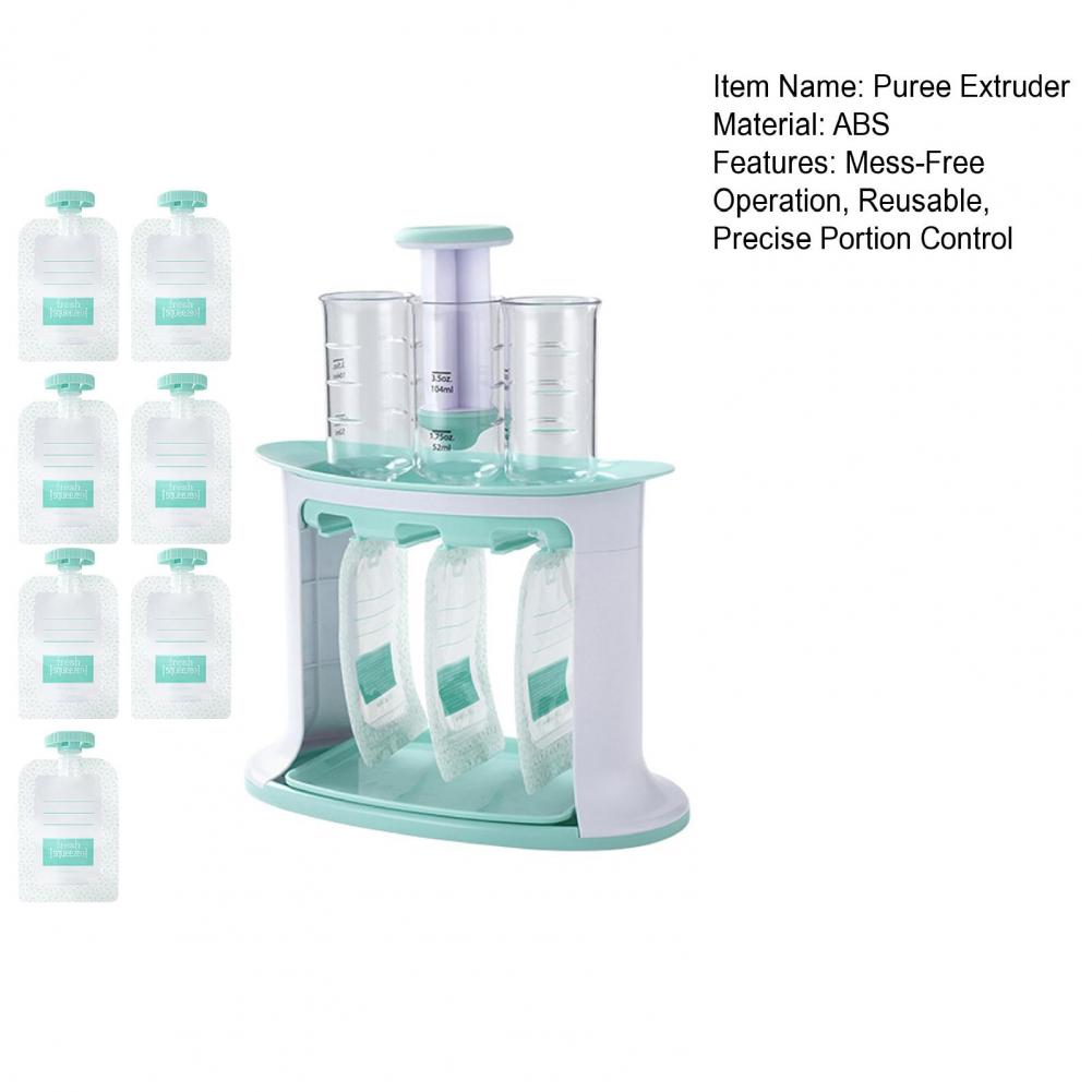 Fruit Puree Pouch Filler Baby  - Baby Puree Pouch ulasan dan harga