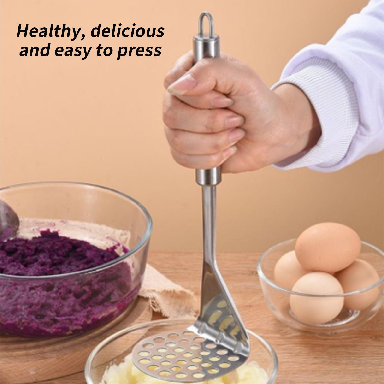 Metal Potato Masher Avocado Sm - Baby Food With Avocado ulasan dan harga