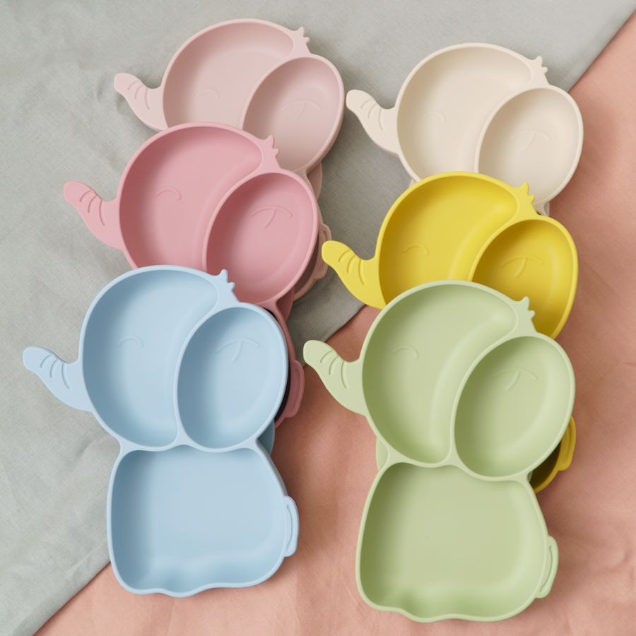 1PCS Baby Silicone Dining Dish - Baby Food Dinner ulasan dan harga