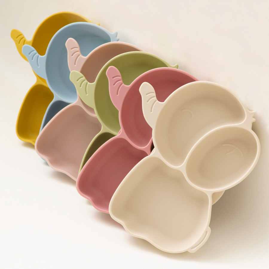 1PCS Baby Silicone Dining Dish - Baby Food Dinner ulasan dan harga