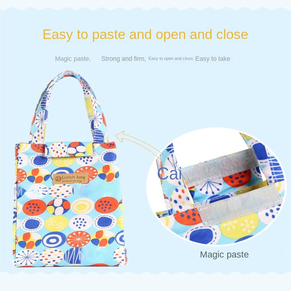 Oxford Cloth Insulated Lunch B - Baby Food Zip Lock Bag ulasan dan harga