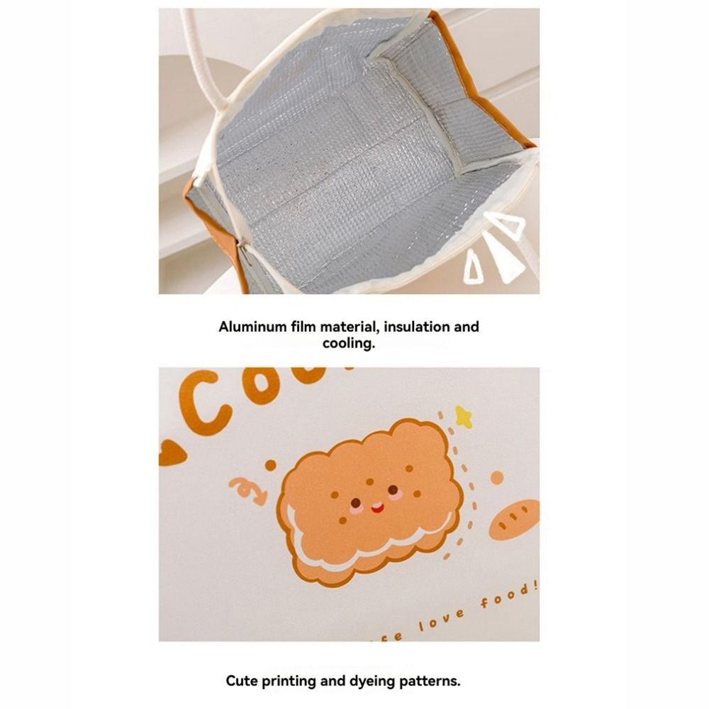 Kawaii Portable Thermal Lunch  - Baby Food Zip Lock Bag ulasan dan harga