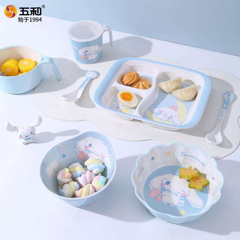 For Sanrio Tableware Anti Scal - Baby Food Dinner ulasan dan harga