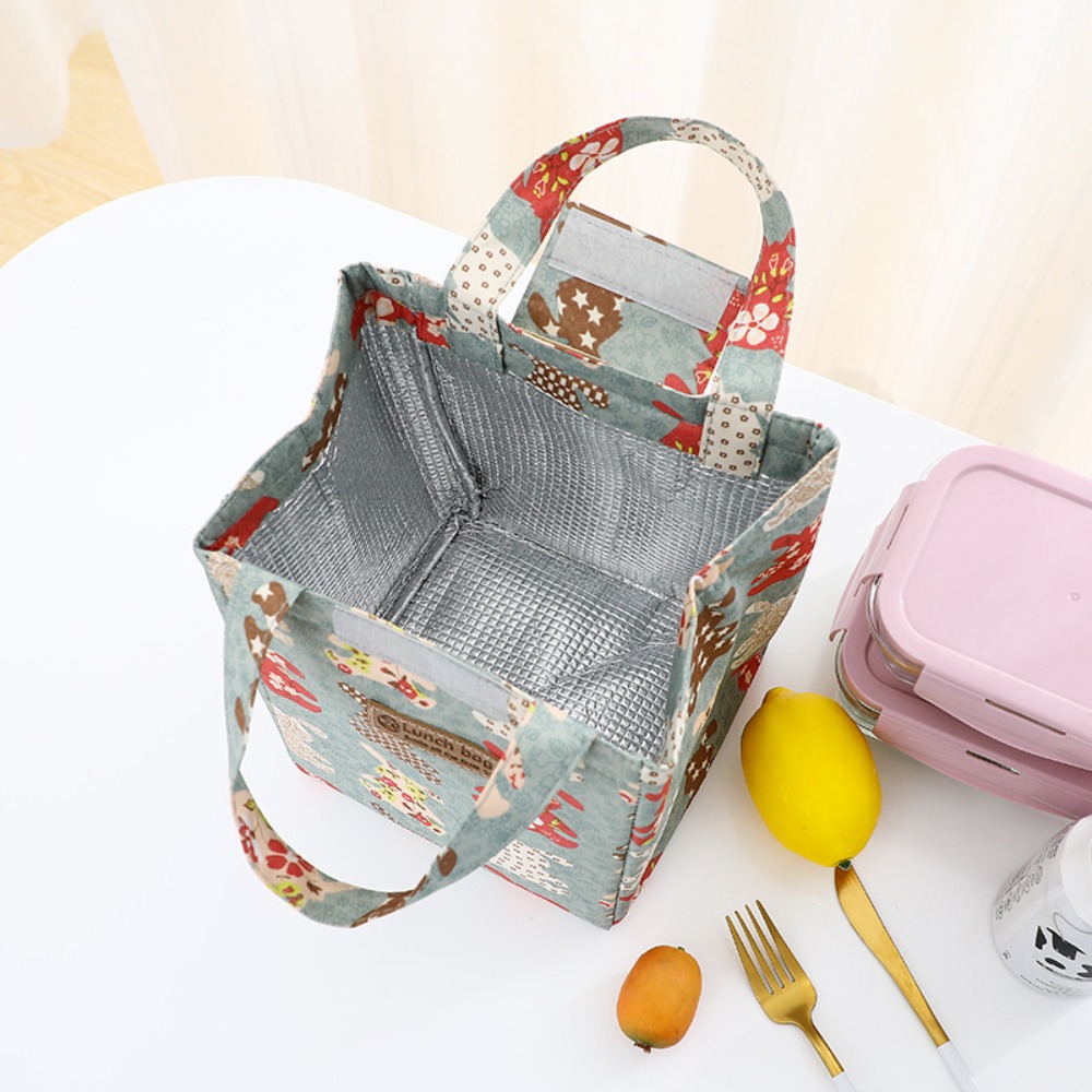 Oxford Cloth Insulated Lunch B - Baby Food Zip Lock Bag ulasan dan harga