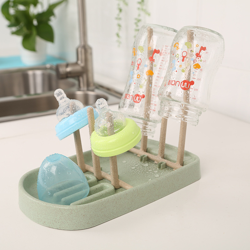 Baby Bottle Wheat Straw Drying - Baby Food Stuff ulasan dan harga