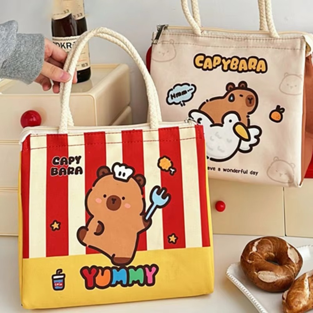 Kawaii Capybara Thermal Lunch  - Baby Food Zip Lock Bag ulasan dan harga