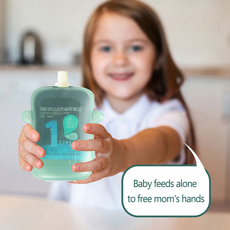 Self-Feeding Baby Food Pouch H - Baby Puree Pouch ulasan dan harga