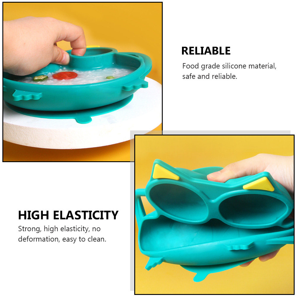 1Pcs Children Silicone Dinner  - Baby Food Dinner ulasan dan harga