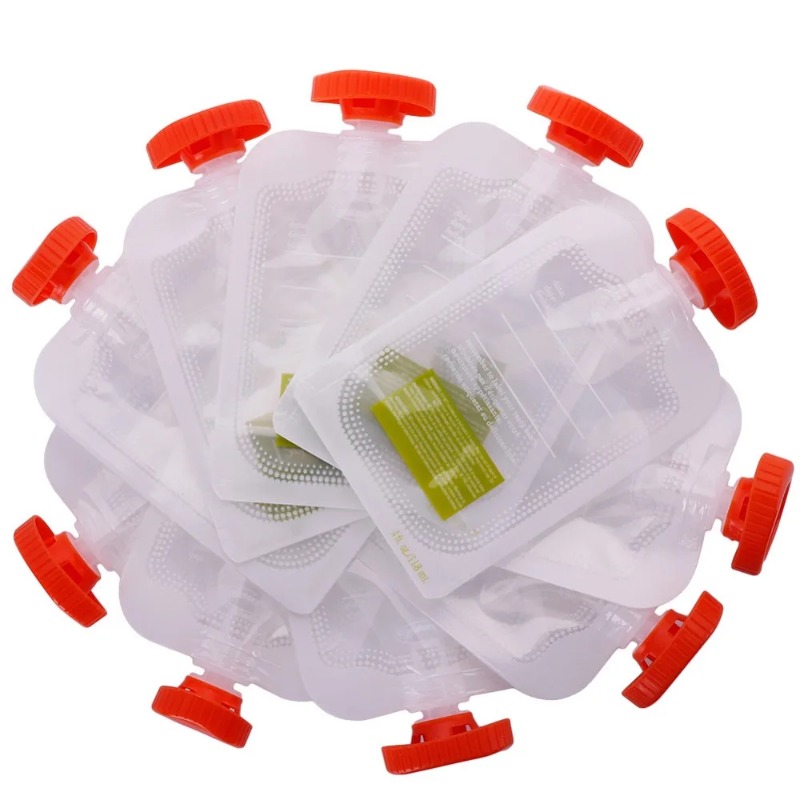 50Pcs Baby Food Storage Bag Ma - Baby Puree Pouch ulasan dan harga