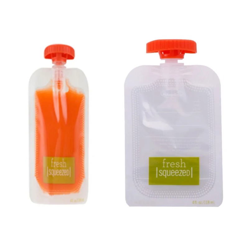 50Pcs Baby Food Storage Bag Ma - Baby Puree Pouch ulasan dan harga