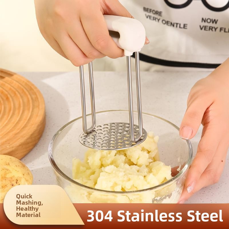 Stainless Steel Potato Masher  - Baby Food With Avocado ulasan dan harga